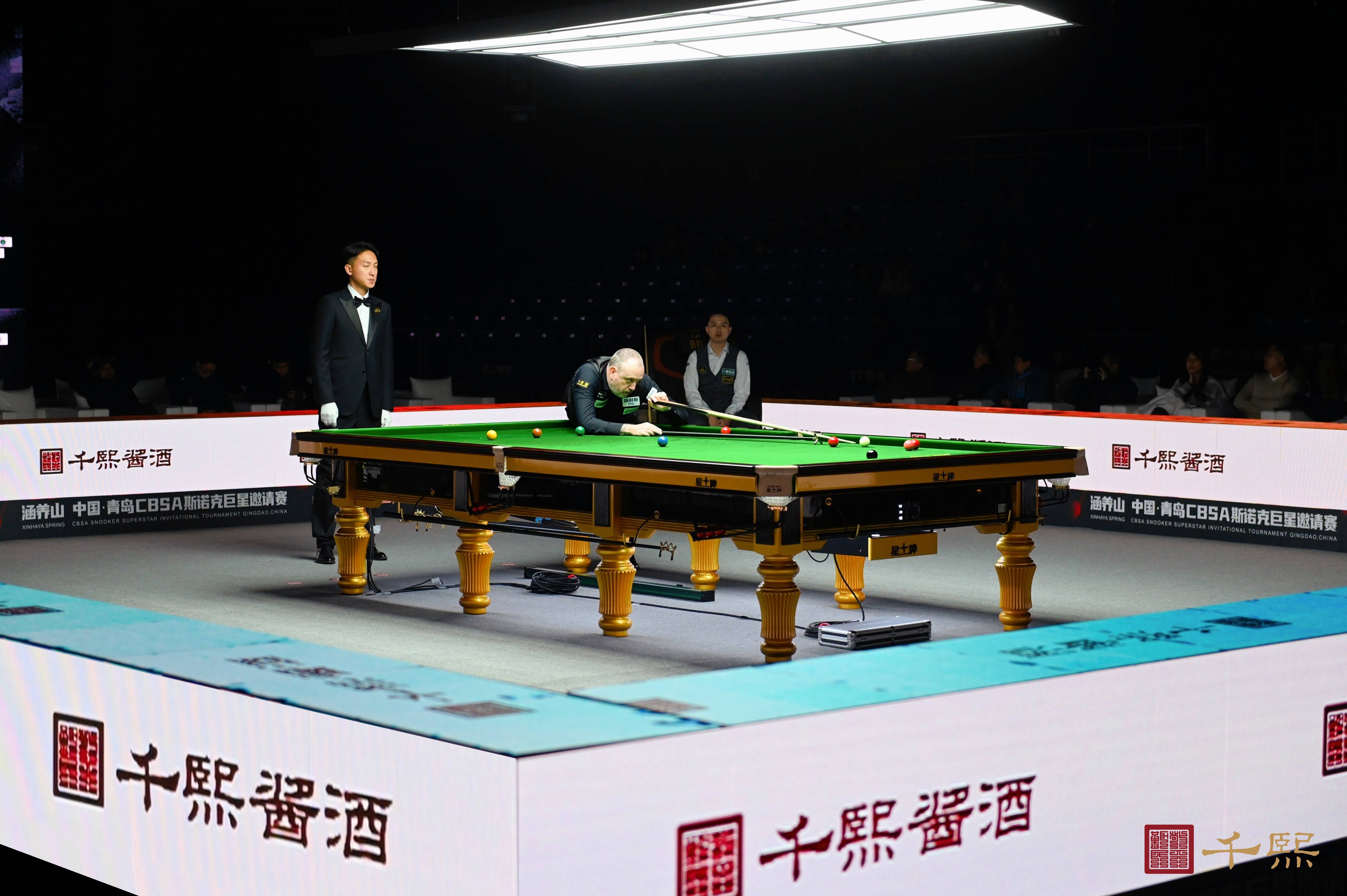 一杆定乾坤·一樽敬匠心｜千熙酱酒见证中国·青岛CBSA斯诺克巨星邀请赛巅峰时刻(图9)